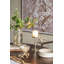 Porte-bougie 7,9 x 4 pi avec abat-jour ouragan en verre transparent