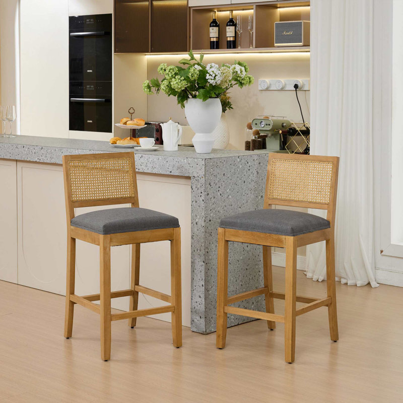 Bar Stool, Gray