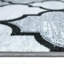 Modern Grey Geometric Area Rug & Runner – Non Slip Large Living Room, Bedroom, Hallway & Kitchen Carpet-947055193