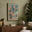 Moonlit Cherry Blossom Japandi 1 Piece Wrapped Canvas Wall Art-1489803344-1489803345