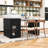 Multi-Functional Extendable Kitchen Island with Wheels, Hidden Storage and Built-In Charging Station-508933498