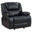 Fauteuil inclinable noir Elodie-241138485