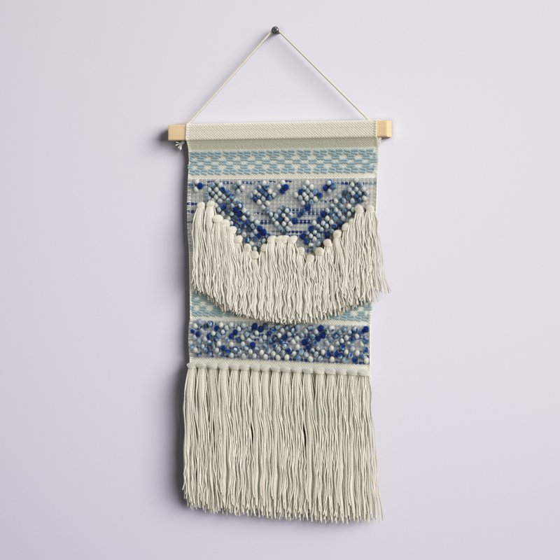Hand Woven Wall Hanging - Rod Included