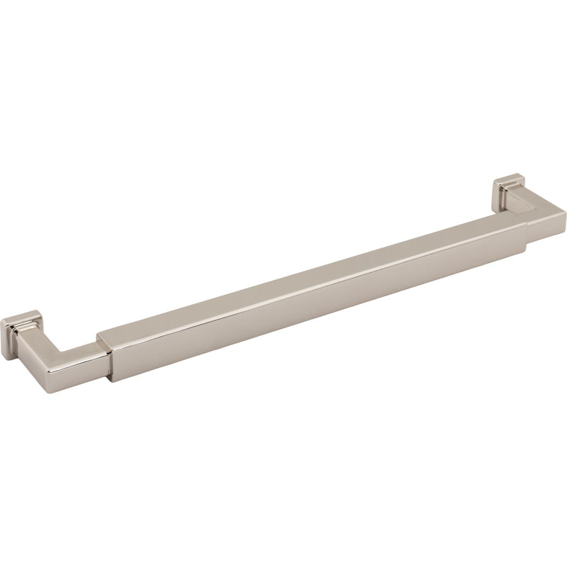 Nash Bar Pull, 18", Polished Nickel