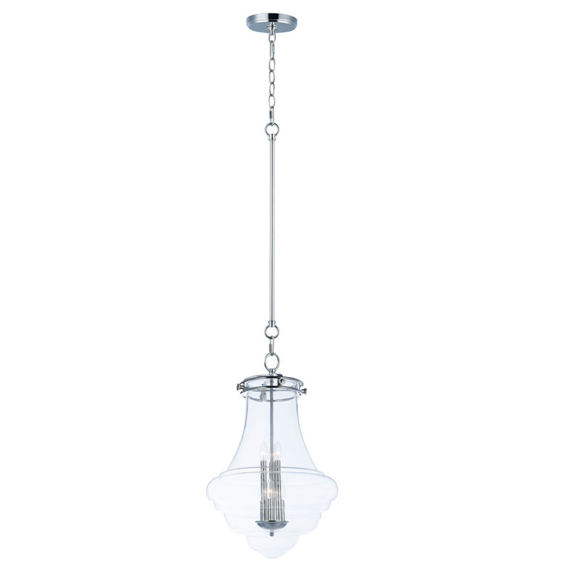 Luminaire suspendu scolaire 6 lumières unique Caulkins
