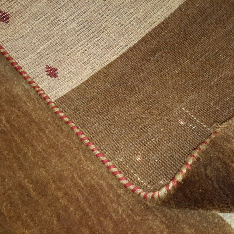 Penaflor One-of-a-Kind 6'6" X 7'10" Area Rug in Brown/Red/Ivvory