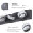 Modern 5-Light LED Vanity Light,Bathroom Wall Fixture