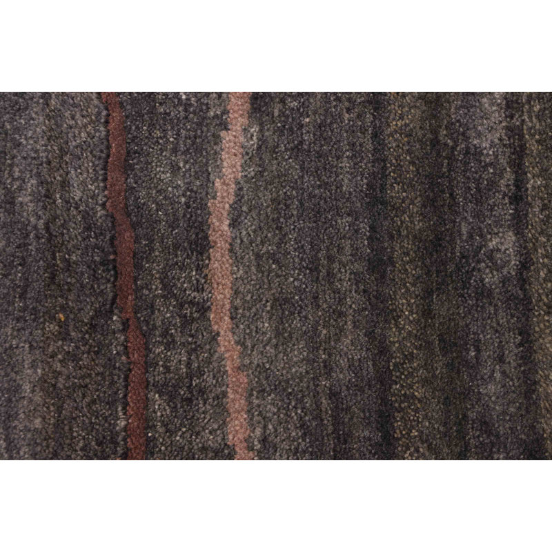Tapis gris Peshawar Ziegler 5 pi 1 po x 6 pi 10 po