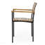 Chaise 2 pièces en bois et métal
