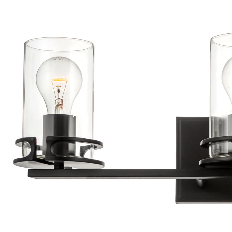 Ahmier 3 - Light Dimmable Vanity Light, Matte Black