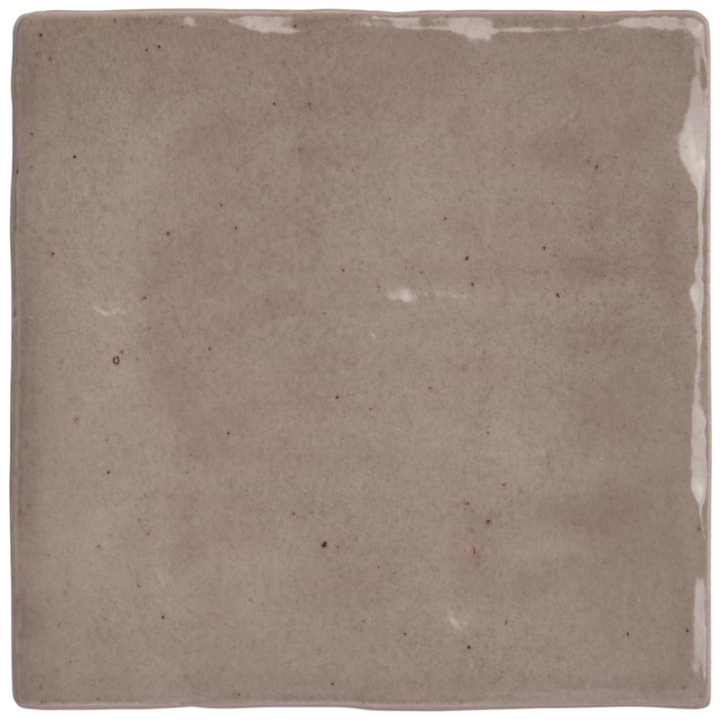 Portmore 4x4 Glazed Ceramic Tile, Taupe