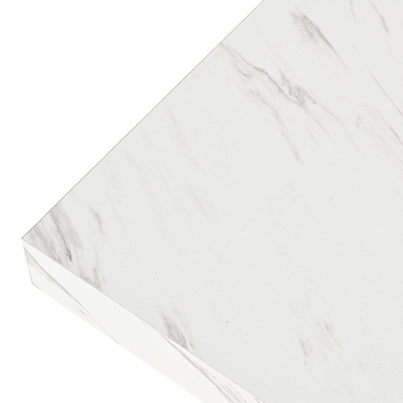 Neymar 39.3"W Console Table with Faux Marble Top & LED Light