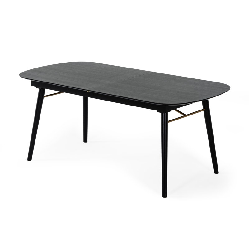 Wollara Extendable Metal Base Dining Table