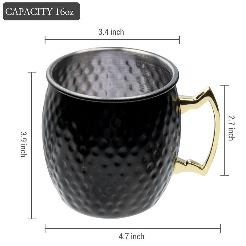 Ensemble de tasses 4 pièces Moscow Mule