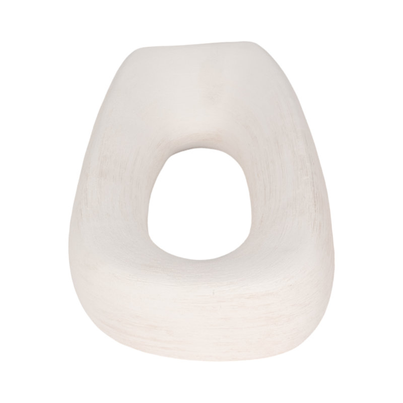 Ceramic Decorative Object for Modern Home, 12" H x 3" W x 3" D