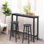Stemen Bar Stool with Iron Frame-1802863645