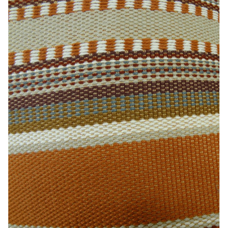Coussin lombaire fait main Chic Stripe, 20 po x 30 p
