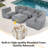 6-Piece Outdoor Sectional Sofa For Patio, Garden And Swimming Pool-1912325422