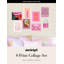 Ensemble de collage rose Chicago - paquet de 8