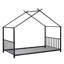 Lit plateforme simple en métal-2121481300