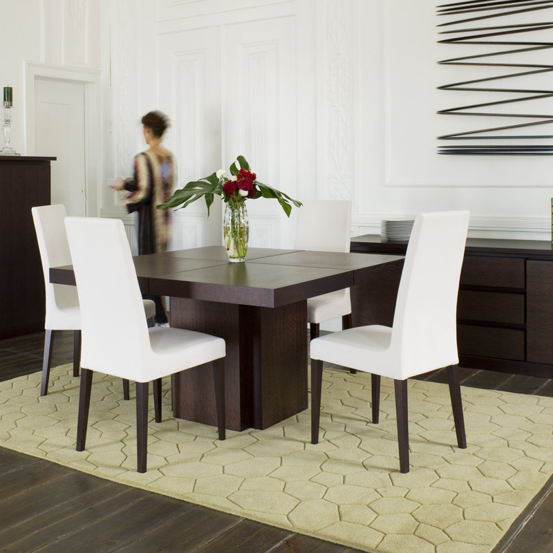 Casden Dining Table, 130cm x 130cm, Chocolate