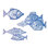 Décoration murale Kona Coast par Reyn Spooner Fishes - 18 po x 16 po