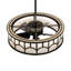 Mission LED Downrod Ceiling Fan