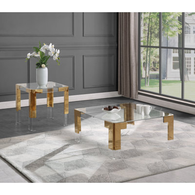 Ensemble de tables basses 2 pièces Stoll