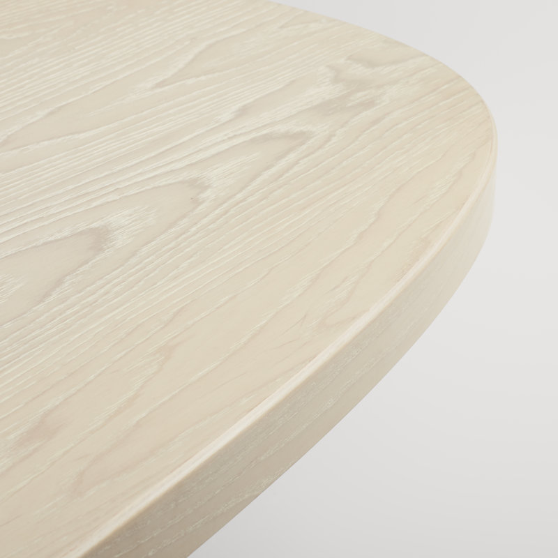 Good Times Solid Wood Coffee Table, Whitewashed Ash