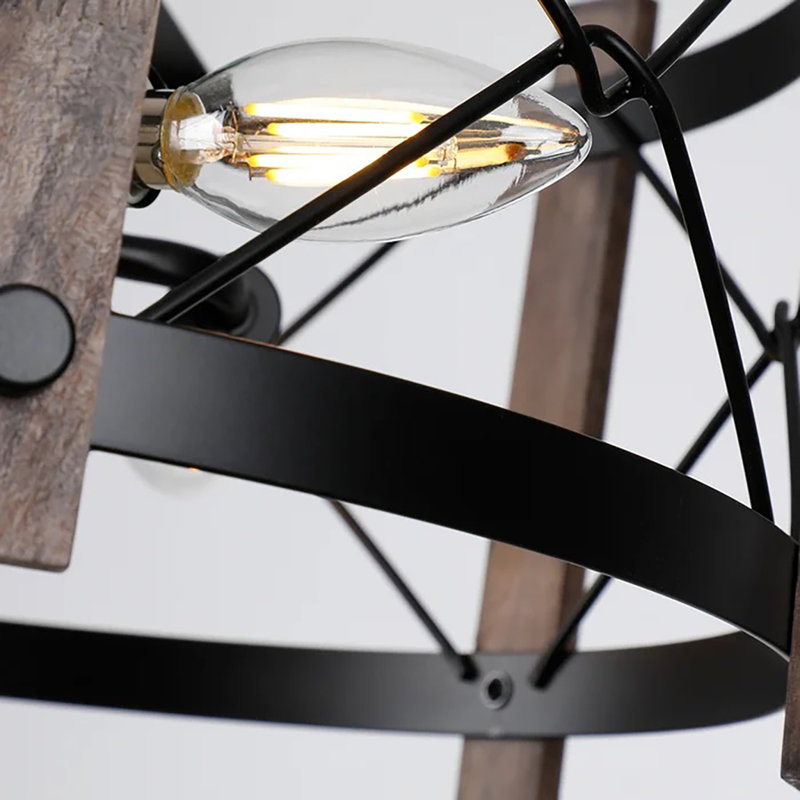 Plafonnier encastré en métal 3 lumières