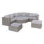 Rowlinson Marbella Multi Function Rattan Sofa Set