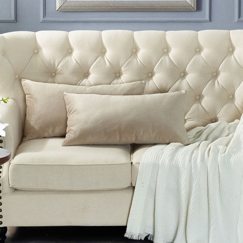 Milliken Reversible Pillow Cover, Oatmeal
