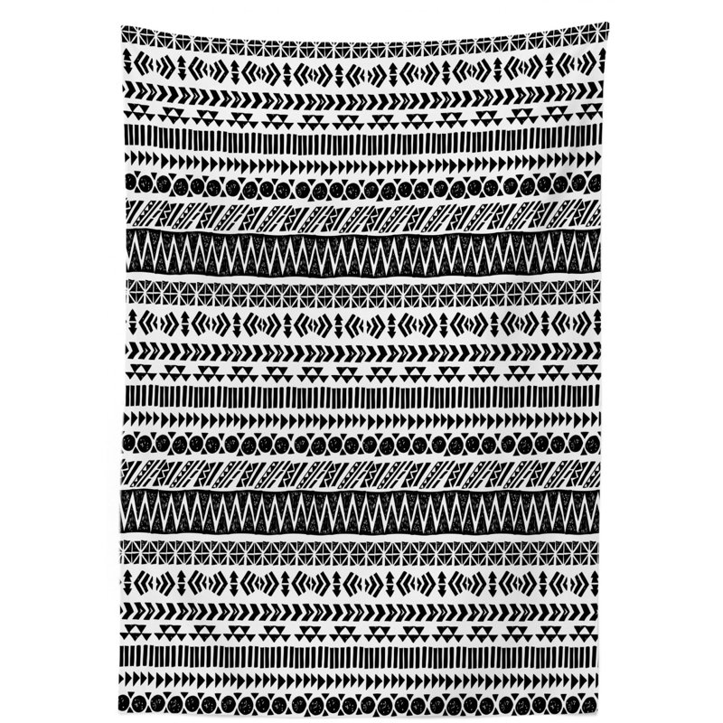 Striped Tablecloth, 70" L x 52" W