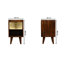 Arredondo 30cm W Solid Wood Bedside Table