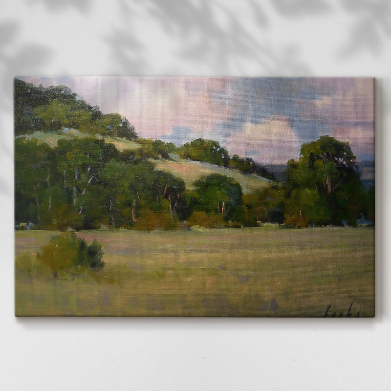Paysages rétro-CLxxxiv -Galerie enveloppée Cavas, 8 x 12