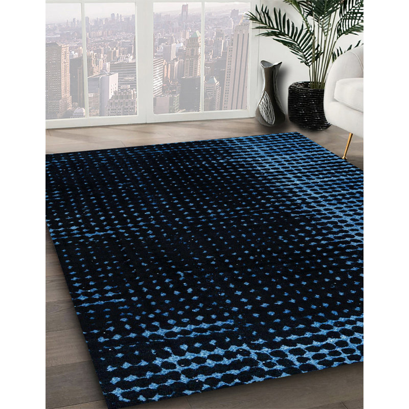 Vernal Abstract Indoor Rug, Square 7'