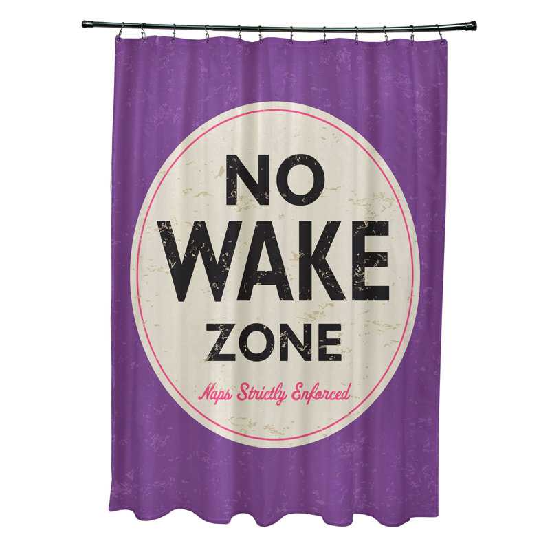 Rideau de douche simple Cairo, Mauve