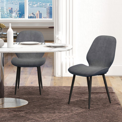 Hopkint 47cm H Velvet Upholstered Side Chair