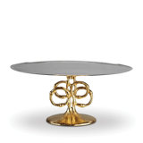Evoca Gold Plated Cake Stand