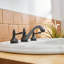 Robinet de salle de bain à large entraxe avec bonde-63598496