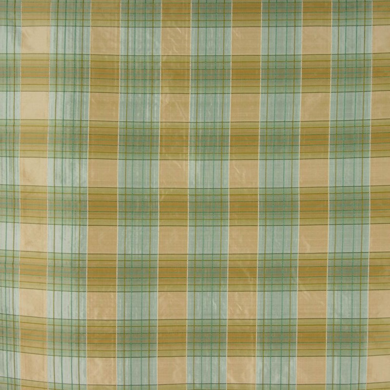 Tissu en soie Premier, Vert / jaune