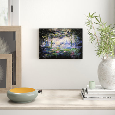 Water Lilies No.6 by Claude Monet - Wrapped Canvas