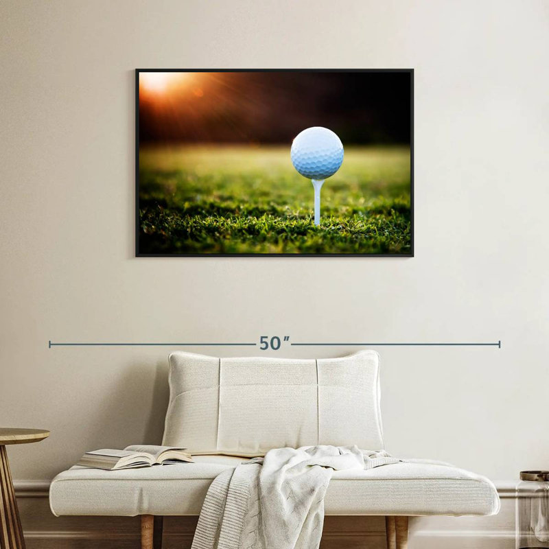 Senne Golf Ball Tee, 25" H x 37" W