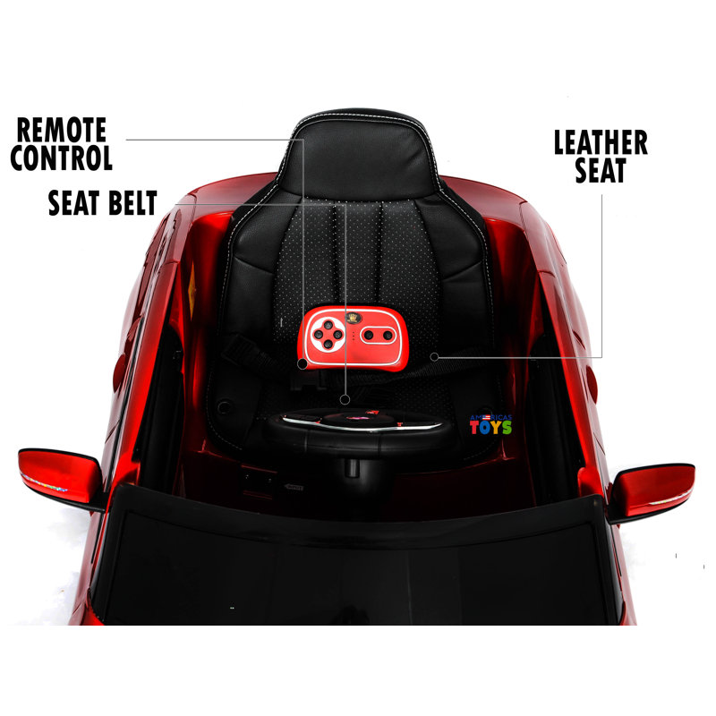 Red 12V Electric Ride-On BMW Car with Remote Control