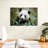 Panda With Bamboo-107703044
