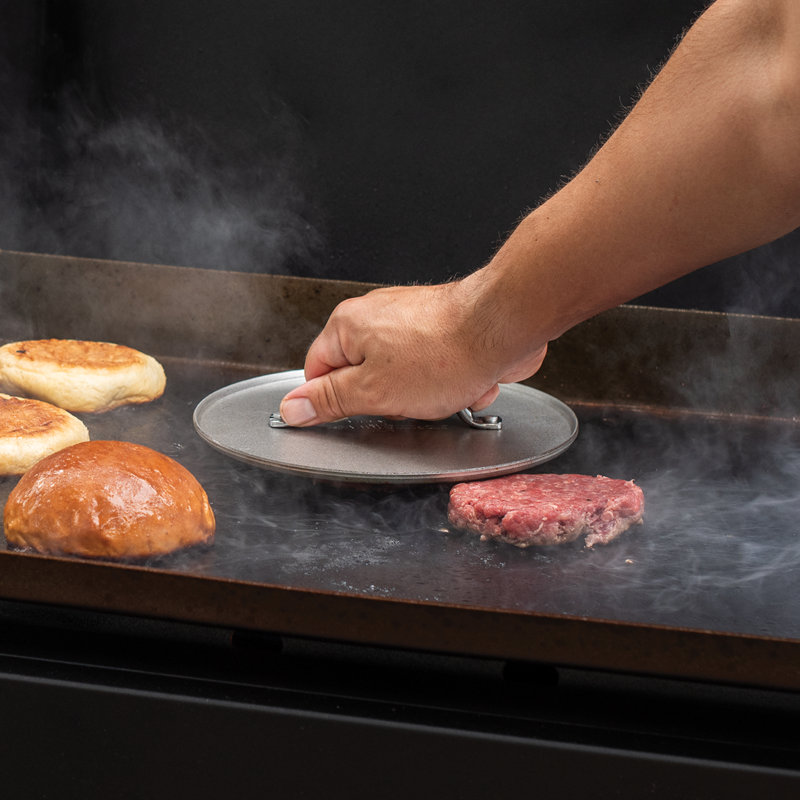 Presse à griller lestée