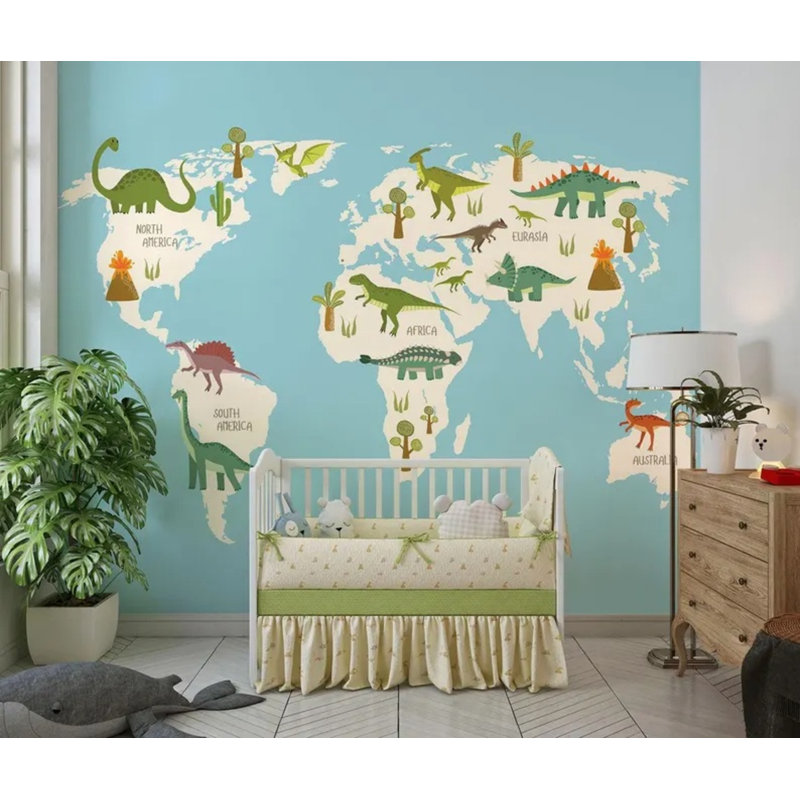 Adhésif mural pour chambre d'enfant, L 160 po x l 108 po