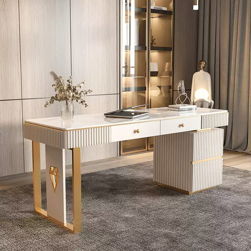 Table de réception légère et luxueuse, H 29,53 po x l 70,87 po x P 27,56 po