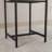 Bar Table, Equipped With 2 Bar Stools , With Backrest And Partition