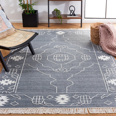 Kilim Flat Weave Polpropylene Southwestern Rug